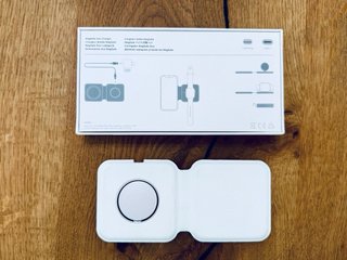Cargador Apple MagSafe Duo MHXF3ZM/A + Caja