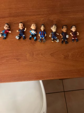 7 Figuras Fútbol F.C. Barcelona En girona