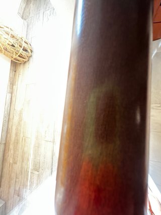 Cabecero de cama 150cm metal y madera
