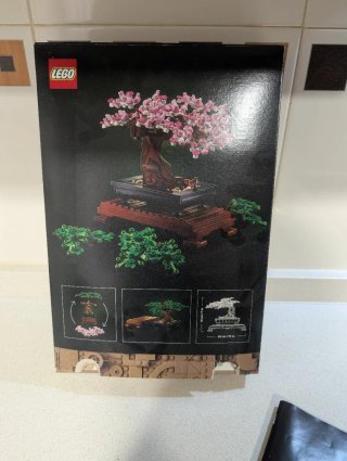 Caja y Manual Set Lego 10281 Bonsái