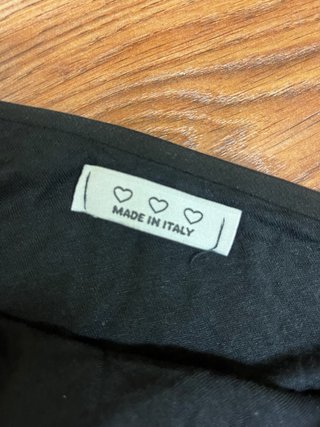 Vestito monospalla nero asimmetrico tg M
