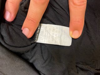 Vestito monospalla nero asimmetrico tg M