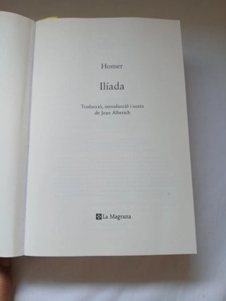 Ilíada (edició en català)