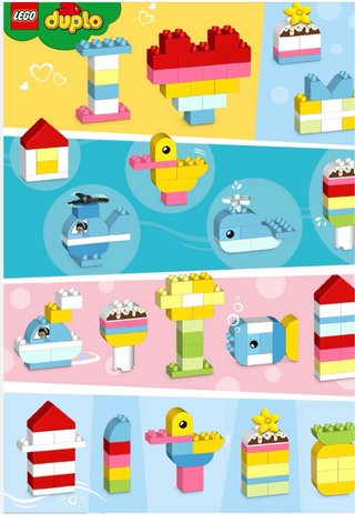 LEGO DUPLO: LOTE: Tren Números + Figuras