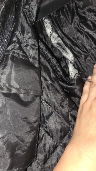Chaqueta Moto Cordura Negra