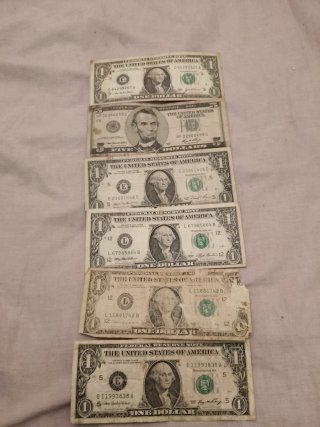 Lote Billetes Antiguos: Dólares, Pesos, Libras