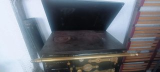 Cocina Bilbaína Leña/Carbón Negra y Dorada