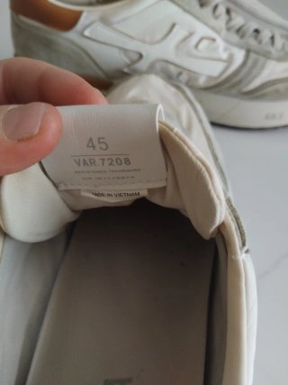 Scarpe Premiata uomo beige/bianche