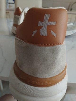 Scarpe Premiata uomo beige/bianche