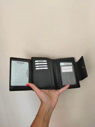 Cartera Balmain Gris Nueva