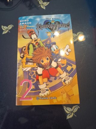 Mangas kingdom hearts 1 y 2
