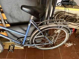 Bicicleta Suiza Azul