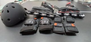 KIT DE PATINAJE NUEVO Y REGALO EN LA ÚLTIMA FOTO