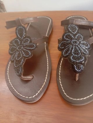 Sandali donna con fiori