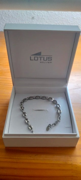 Pulsera Lotus Silver Hombre
