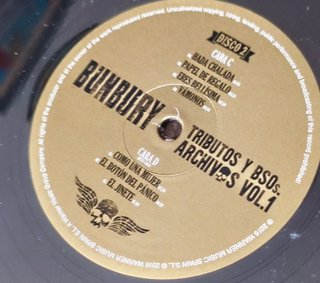 Bunbury Archivos Vol.1 4LP-2CD Tributos y BSOs