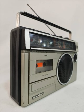 Radio Cassette Sanyo M2441K Beige/Plata