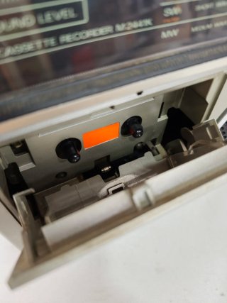 Radio Cassette Sanyo M2441K Beige/Plata