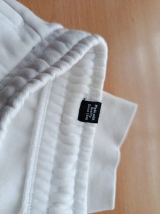 Pantalón chándal Puma blanco