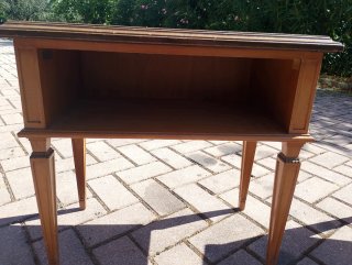 Coppia Comodini Legno Marrone