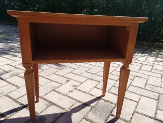 Coppia Comodini Legno Marrone