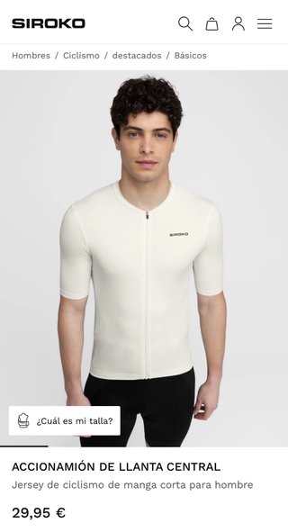 Maillot Siroko SRX M4 Blanco