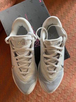 Zapatilla Baloncesto Nike  A’one Gris/Blanco