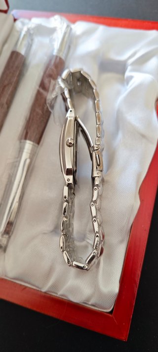 Set regalo 2 penne e orologio Bossman