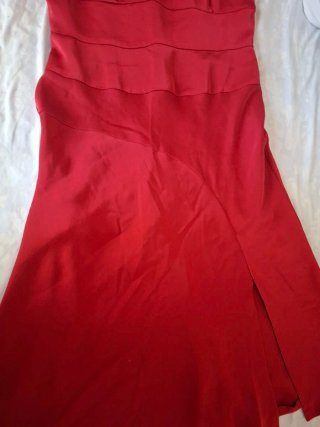 Vestido rojo elegante