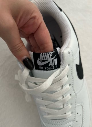 Nike Air Force 1 Blancas y Negras Nuevas