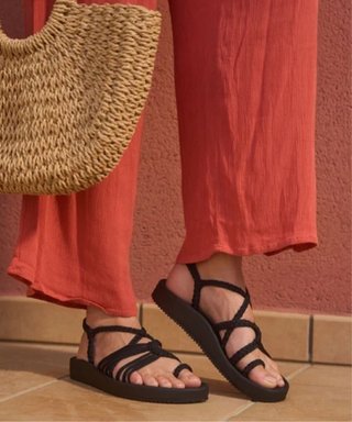 Sandalias Bokyna Elevate Negras Talla 39