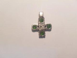 #1279 Colgante plata de ley 925