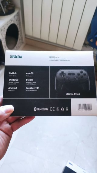 8BitDo SN30 Pro+ Black Edition Bluetooth