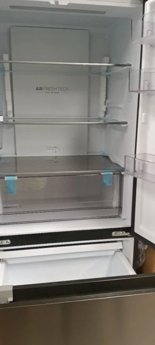 Frigorífico Haier Acero Inox Cajón Francés