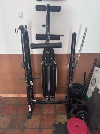Palestra Decathlon pieghevole. Domyos BM 490.
