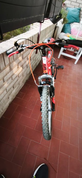 Bici B'Twin 20 Doble Suspensión Infantil