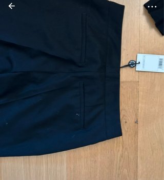 Pantalón de traje negro mujer
