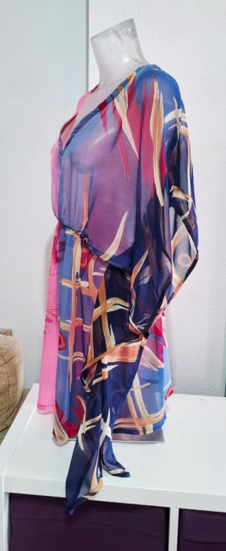 Kaftán estampado talla única
