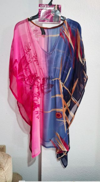 Kaftán estampado talla única