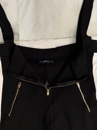 Mono tirantes Zara negro y blanco