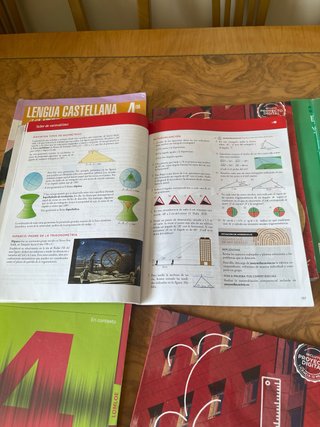 Libros de texto 4º de E.S.O. en buen estado.