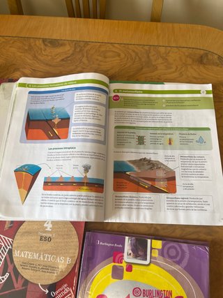 Libros de texto 4º de E.S.O. en buen estado.