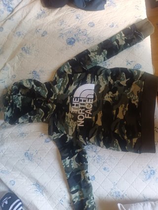 Sudadera The North Face Camuflaje 7/8 años