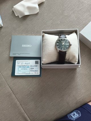 Reloj Seiko Presage Automático Esfera Verde