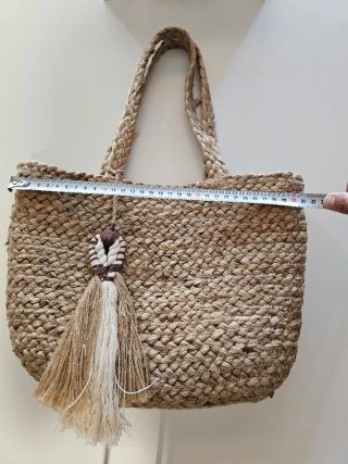 Bolso de yute Parfois