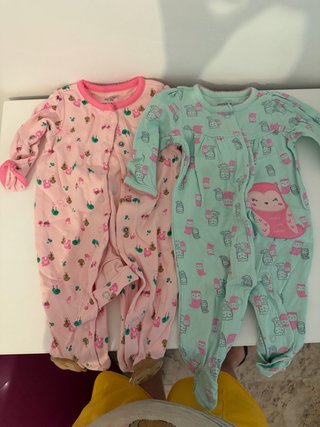 Pack 2 Pijamas Bebé Niña