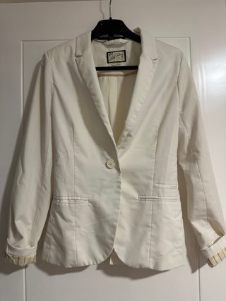 Blazer blanco Pull&Bear