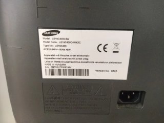 Televisor Samsung Negro
