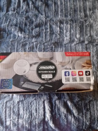 Báscula de cocina Mesko MS 3179 con bol