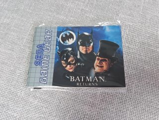 Manual Batman Returns Sega Game Gear